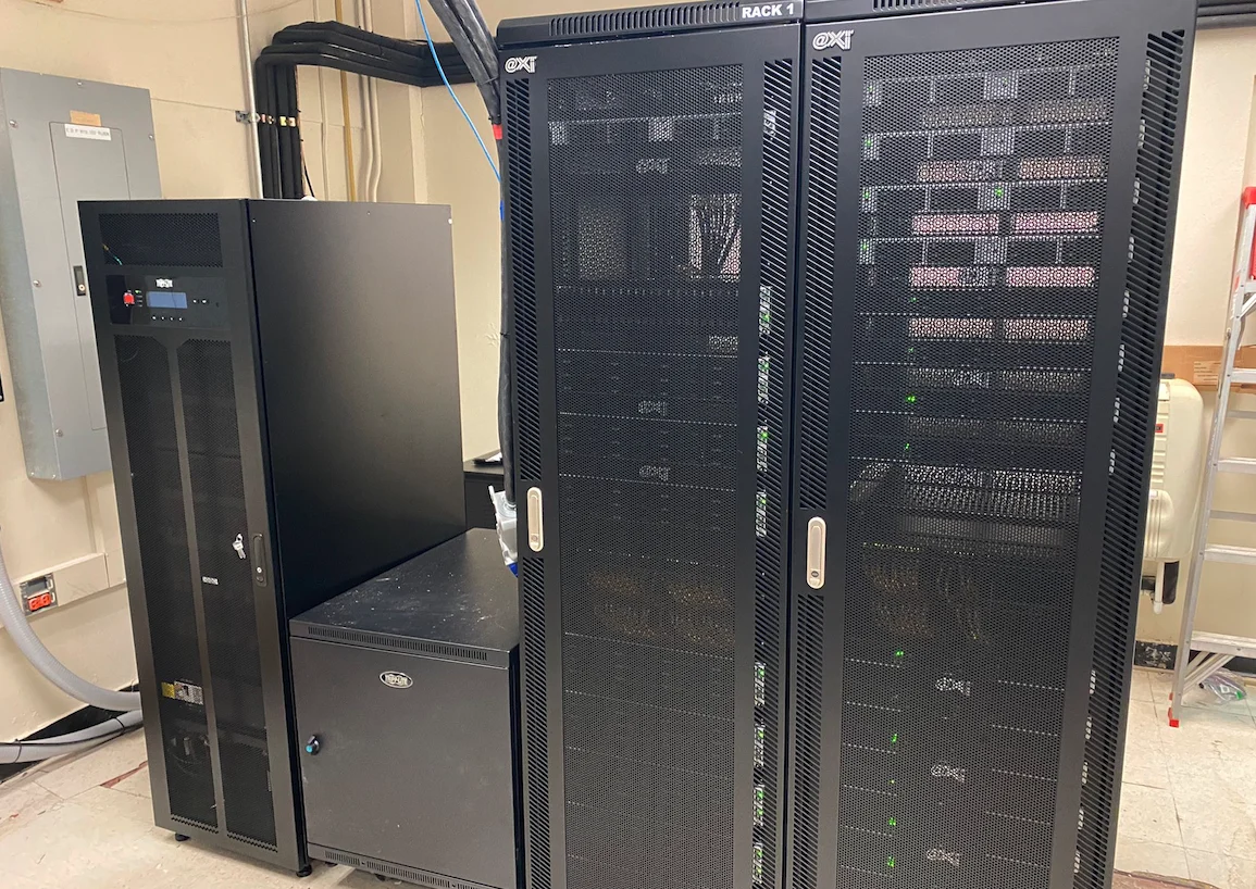GPU computing infrastructure supporting AI research